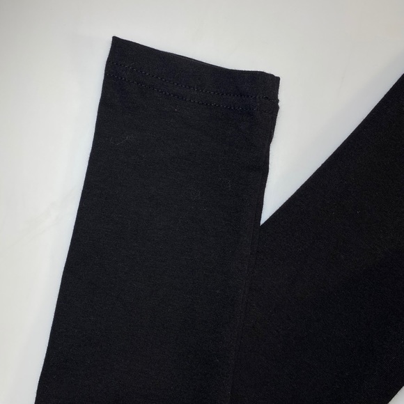 Black Squareneck Longsleeve Crop Top - Picture 2 of 2